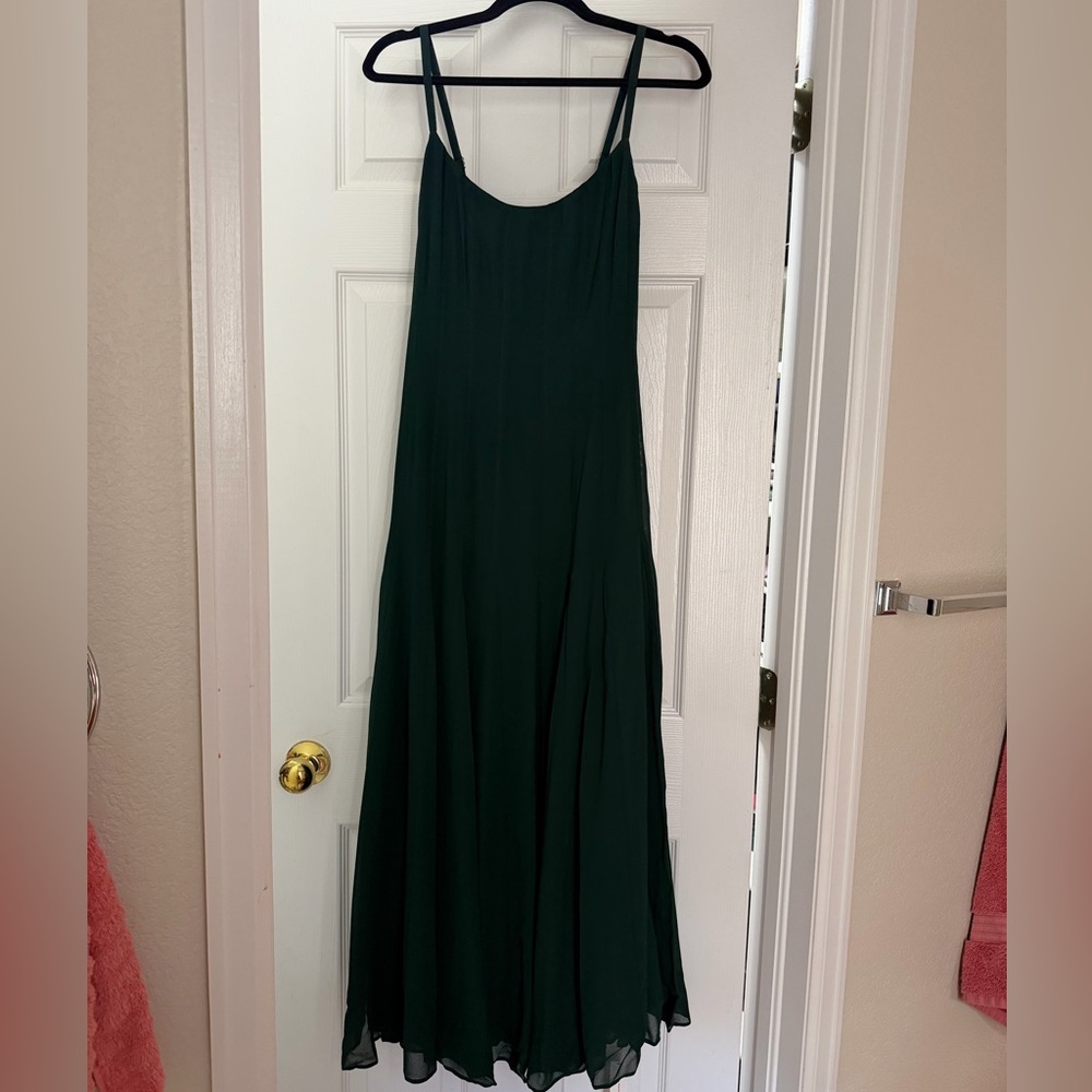 Reformation Katalina Dress Forest Size 4 NWT